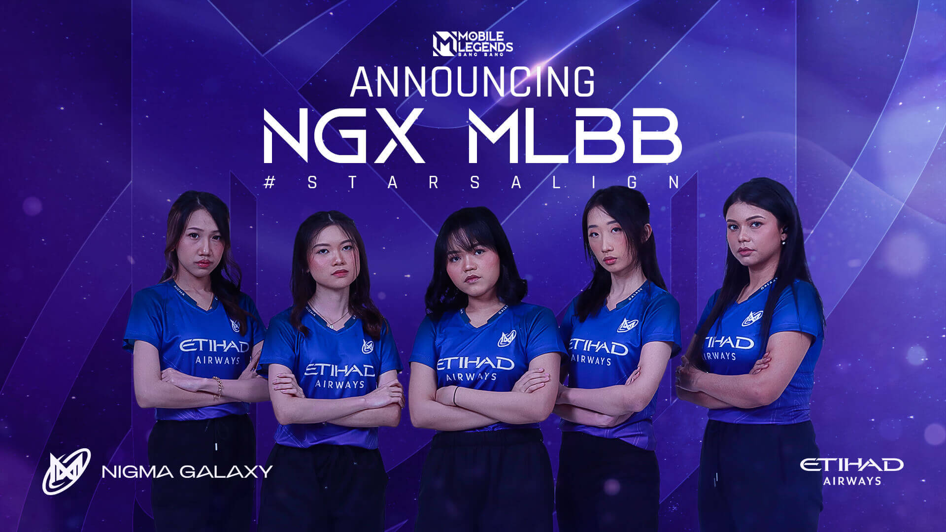 Our NGX family continues to grow: Today we are happy to announce our Mobile Legends Bang Bang team. This marks our first steps in MLBB and the beginning of our expansion to Indonesia.